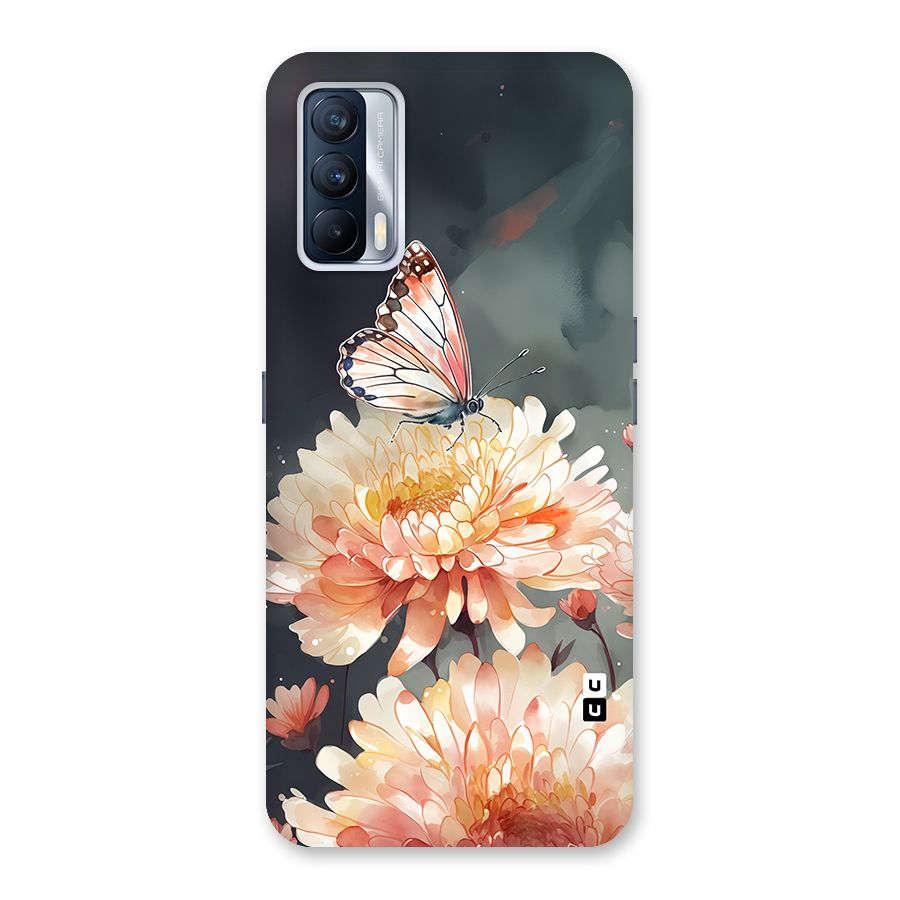 Digital Art Butterfly Flower Back Case for Realme X7