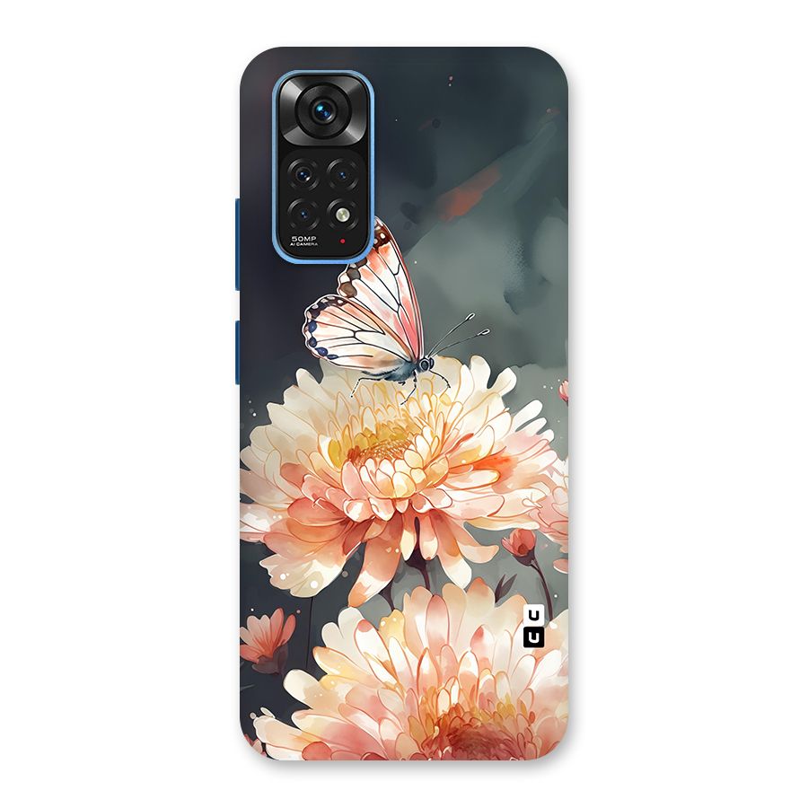 Digital Art Butterfly Flower Back Case for Redmi Note 11S