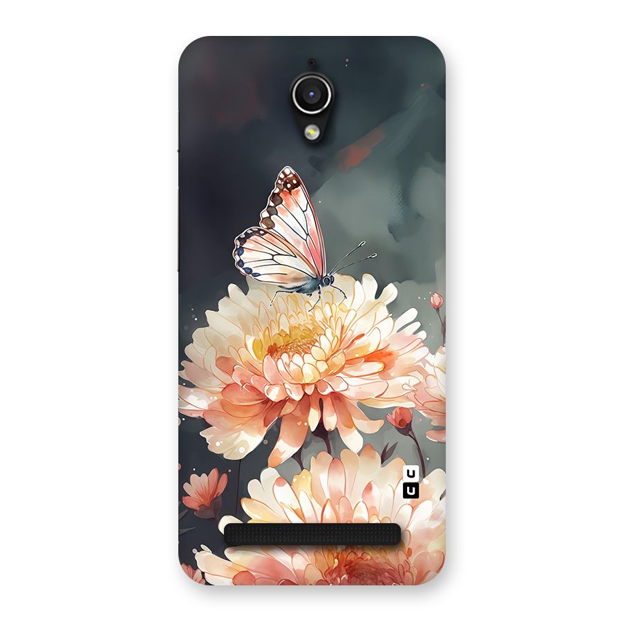 Digital Art Butterfly Flower Back Case for Zenfone Go