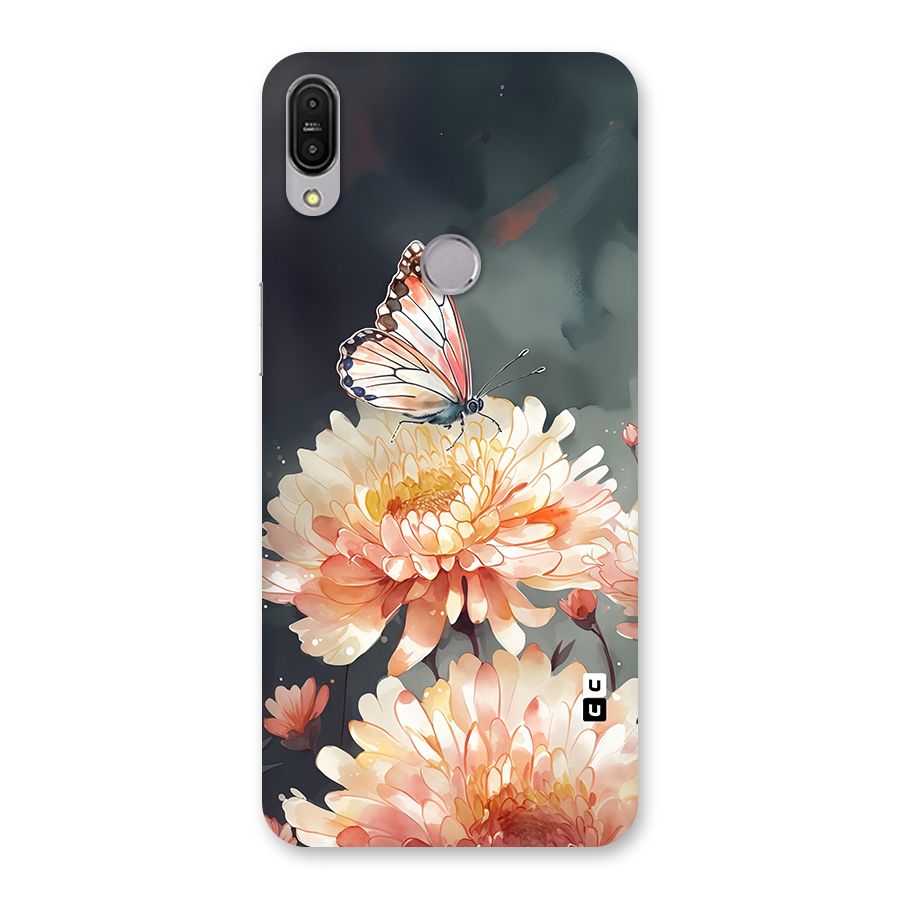 Digital Art Butterfly Flower Back Case for Zenfone Max Pro M1