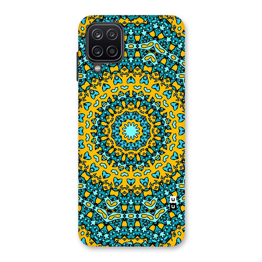 Digital Mandala Art Back Case for Galaxy A12