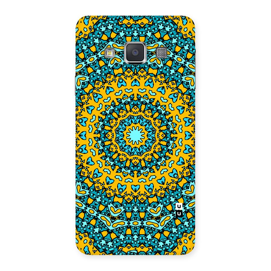Digital Mandala Art Back Case for Galaxy A3