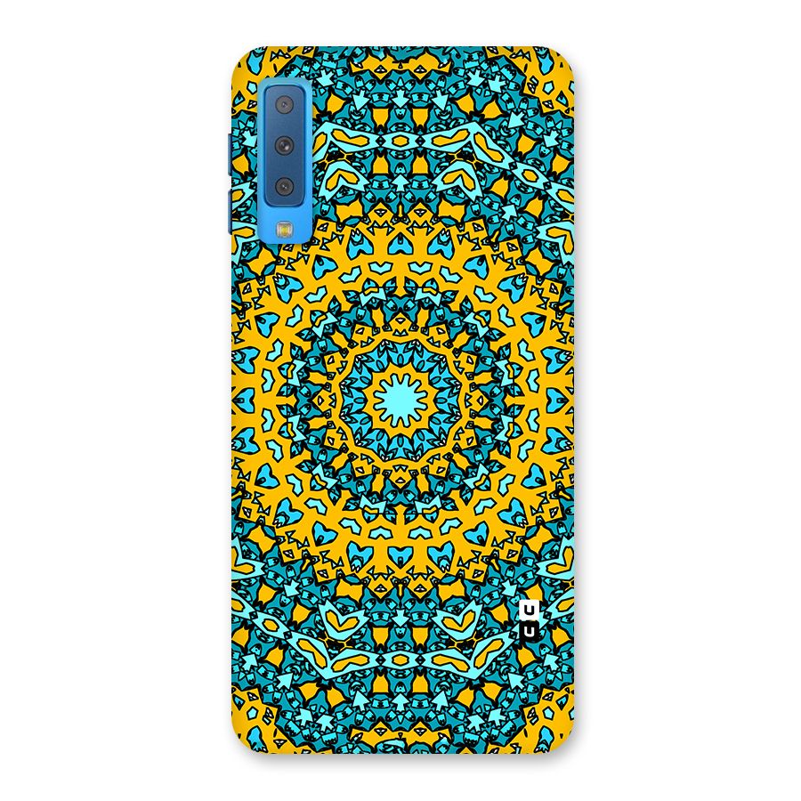 Digital Mandala Art Back Case for Galaxy A7 (2018)