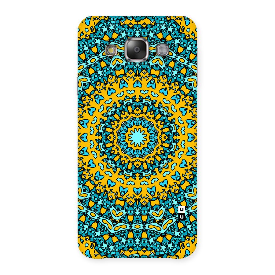 Digital Mandala Art Back Case for Galaxy E7