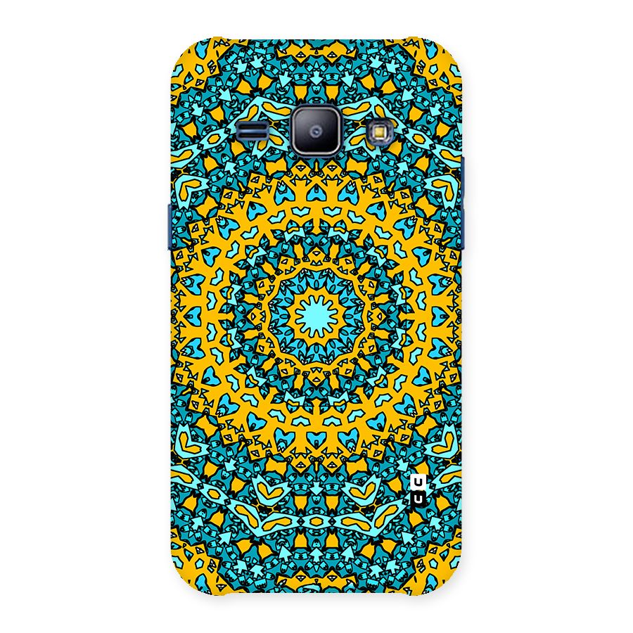 Digital Mandala Art Back Case for Galaxy J1