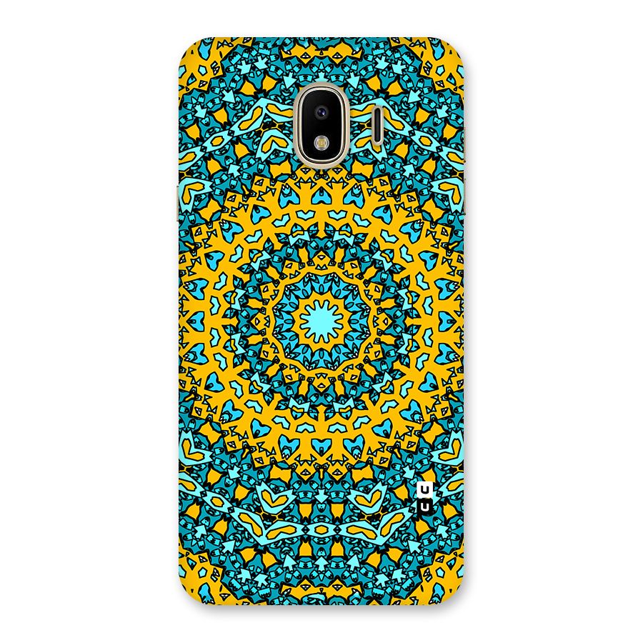 Digital Mandala Art Back Case for Galaxy J4