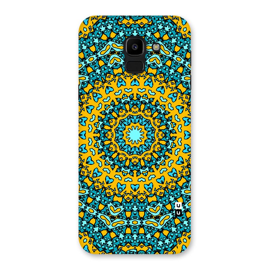 Digital Mandala Art Back Case for Galaxy J6