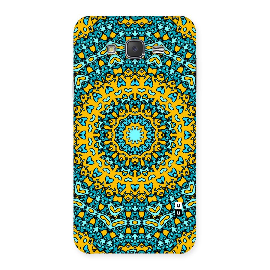 Digital Mandala Art Back Case for Galaxy J7