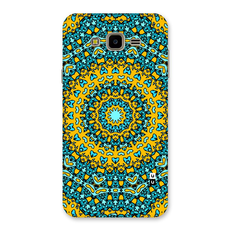 Digital Mandala Art Back Case for Galaxy J7 Nxt