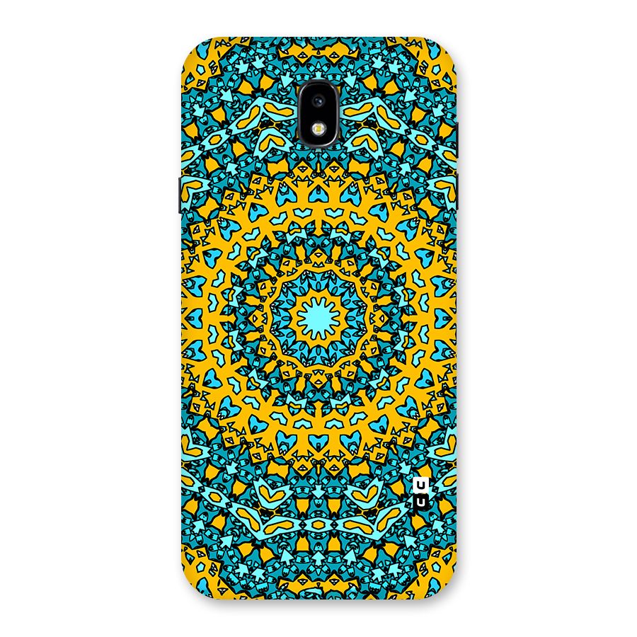 Digital Mandala Art Back Case for Galaxy J7 Pro