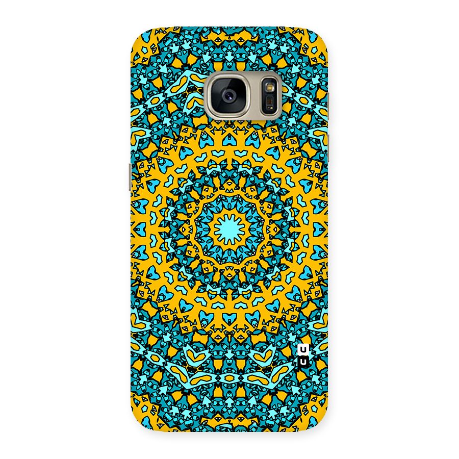 Digital Mandala Art Back Case for Galaxy S7