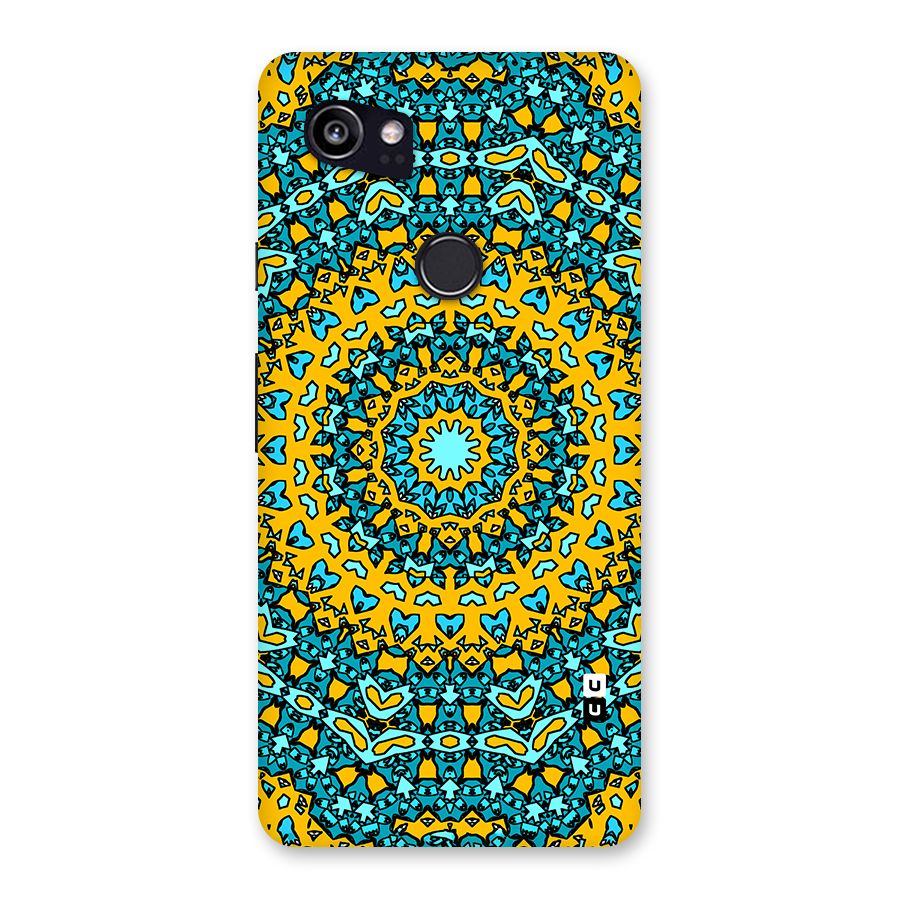 Digital Mandala Art Back Case for Google Pixel 2 XL