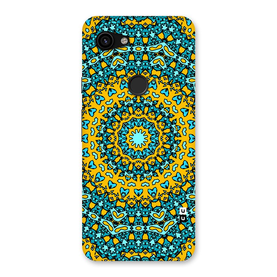 Digital Mandala Art Back Case for Google Pixel 3a