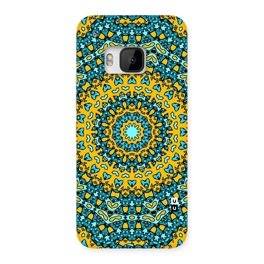 Digital Mandala Art Back Case for HTC One M9