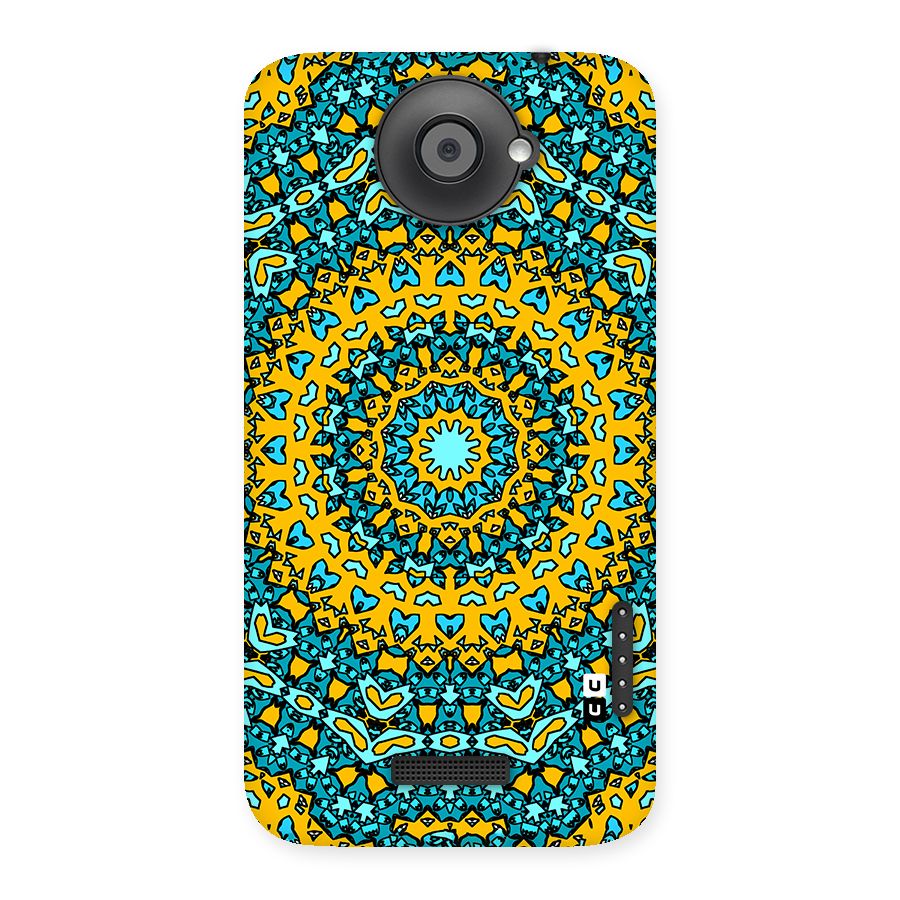 Digital Mandala Art Back Case for HTC One X