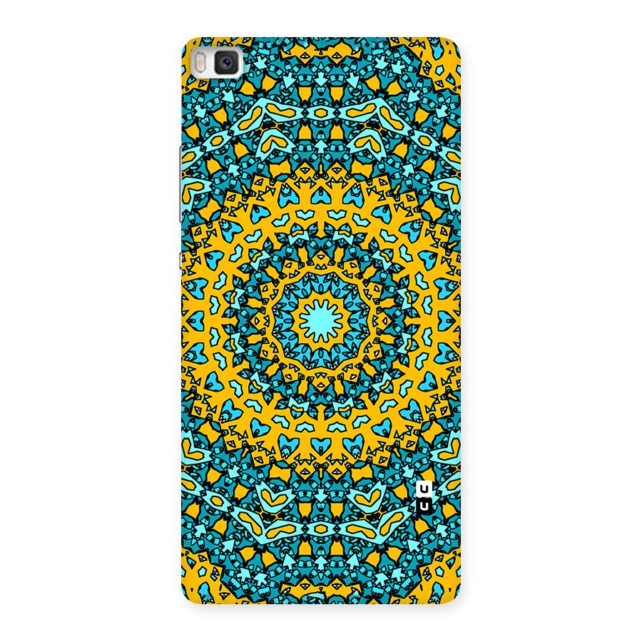 Digital Mandala Art Back Case for Huawei P8