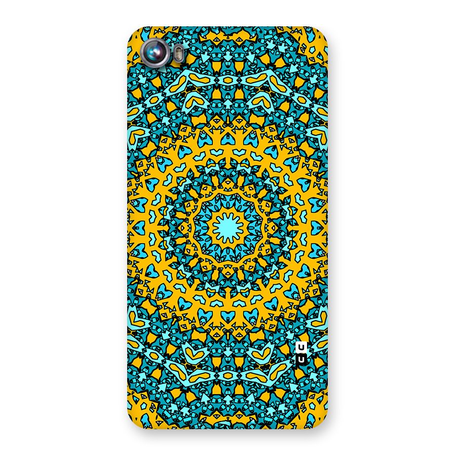 Digital Mandala Art Back Case for Micromax Canvas Fire 4 A107