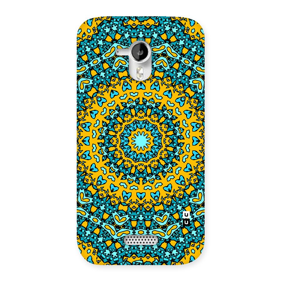 Digital Mandala Art Back Case for Micromax Canvas HD A116