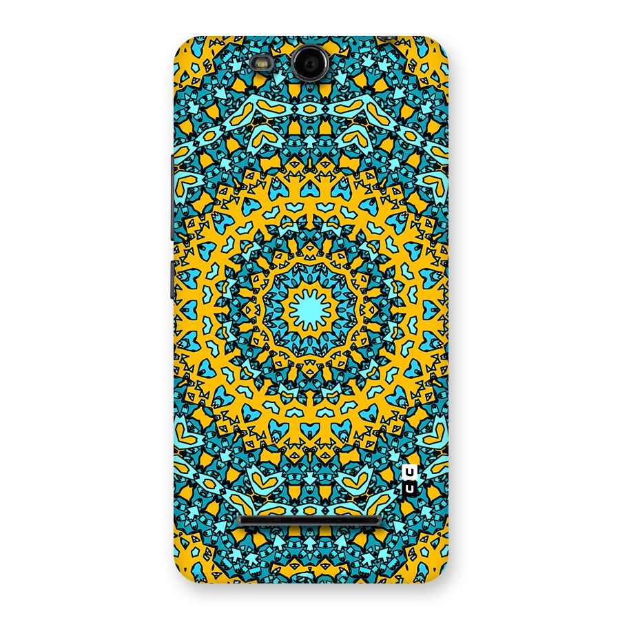 Digital Mandala Art Back Case for Micromax Canvas Juice 3 Q392