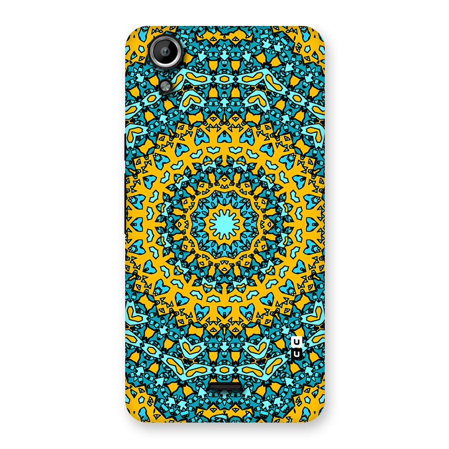 Digital Mandala Art Back Case for Micromax Canvas Selfie Lens Q345