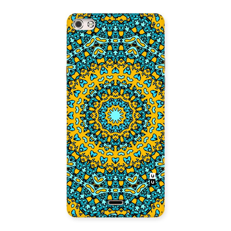 Digital Mandala Art Back Case for Micromax Canvas Silver 5