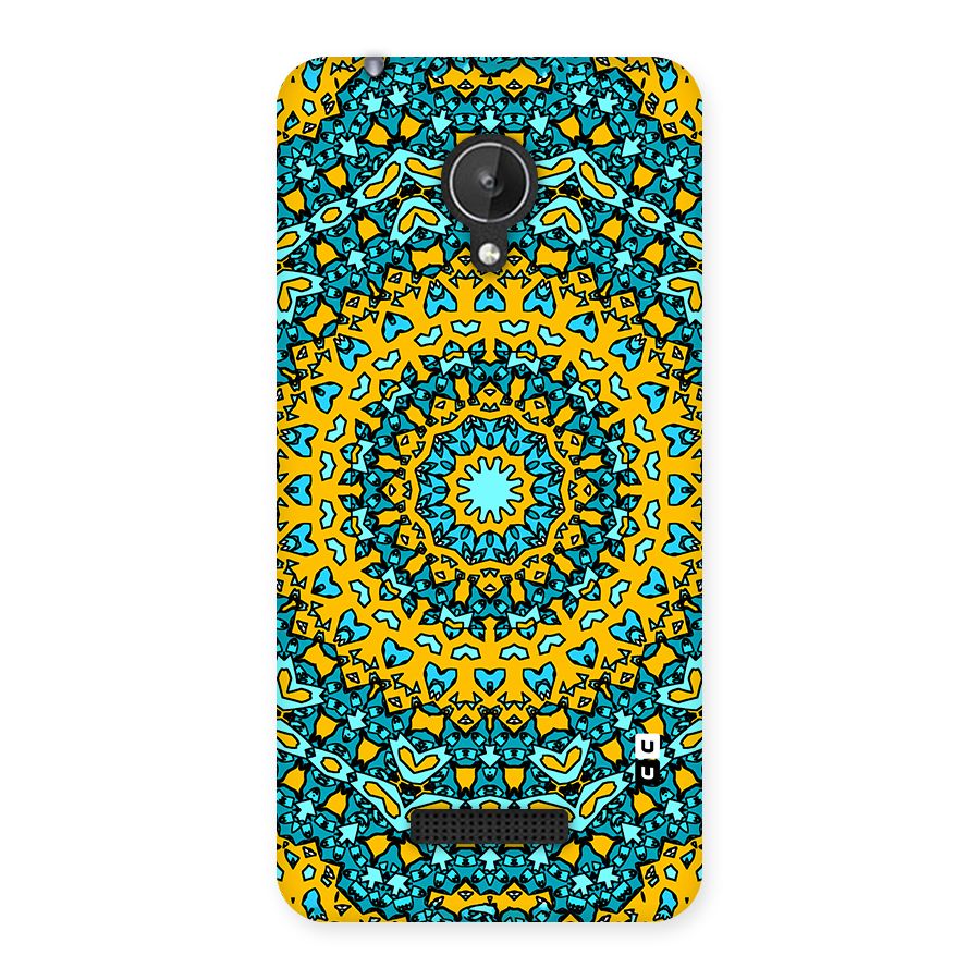 Digital Mandala Art Back Case for Micromax Canvas Spark Q380