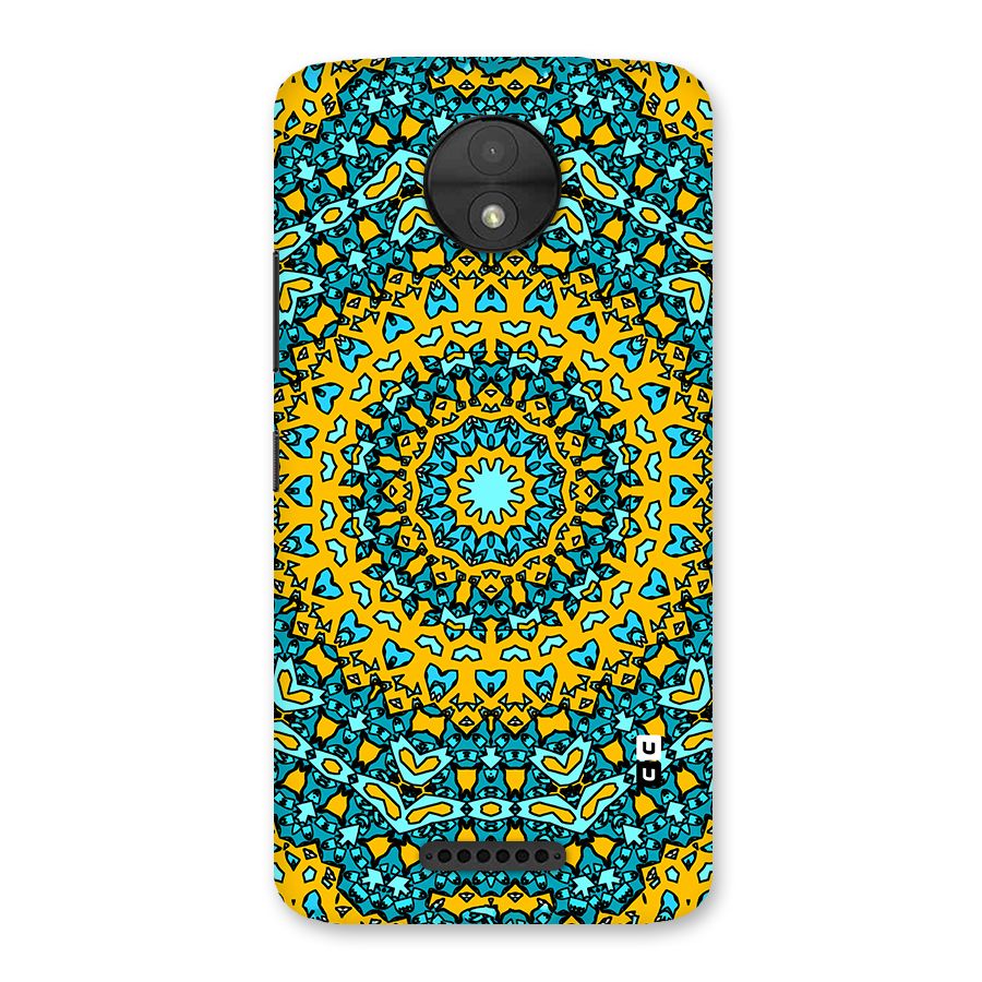 Digital Mandala Art Back Case for Moto C