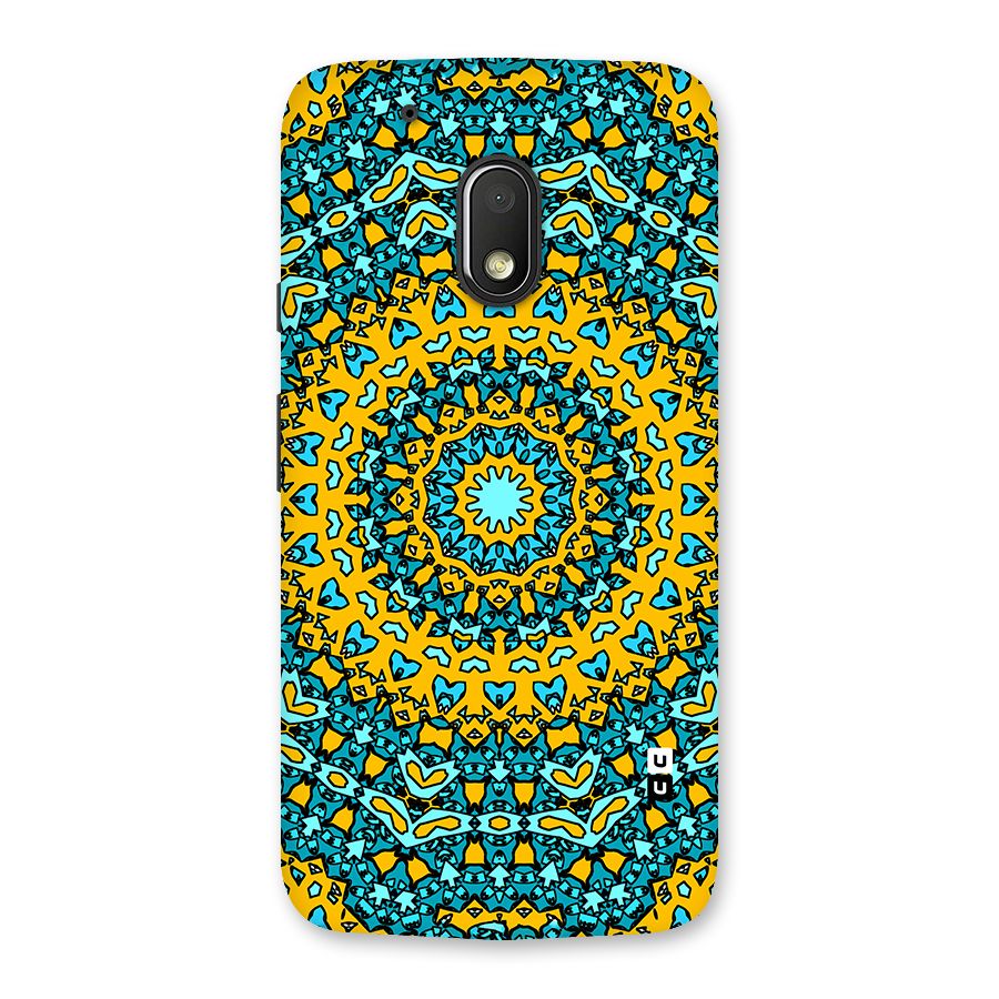 Digital Mandala Art Back Case for Moto G4 Play