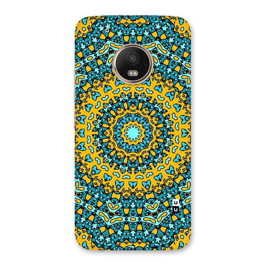 Digital Mandala Art Back Case for Moto G5 Plus