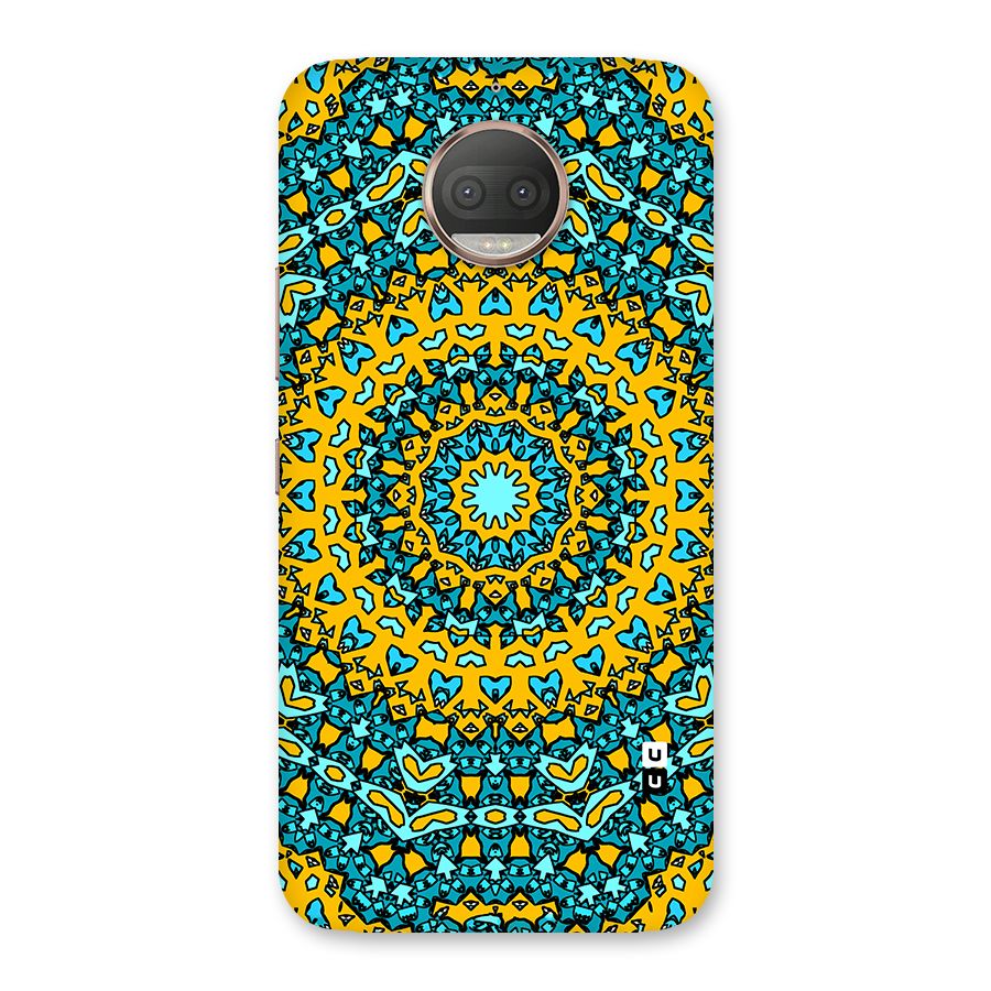 Digital Mandala Art Back Case for Moto G5s Plus