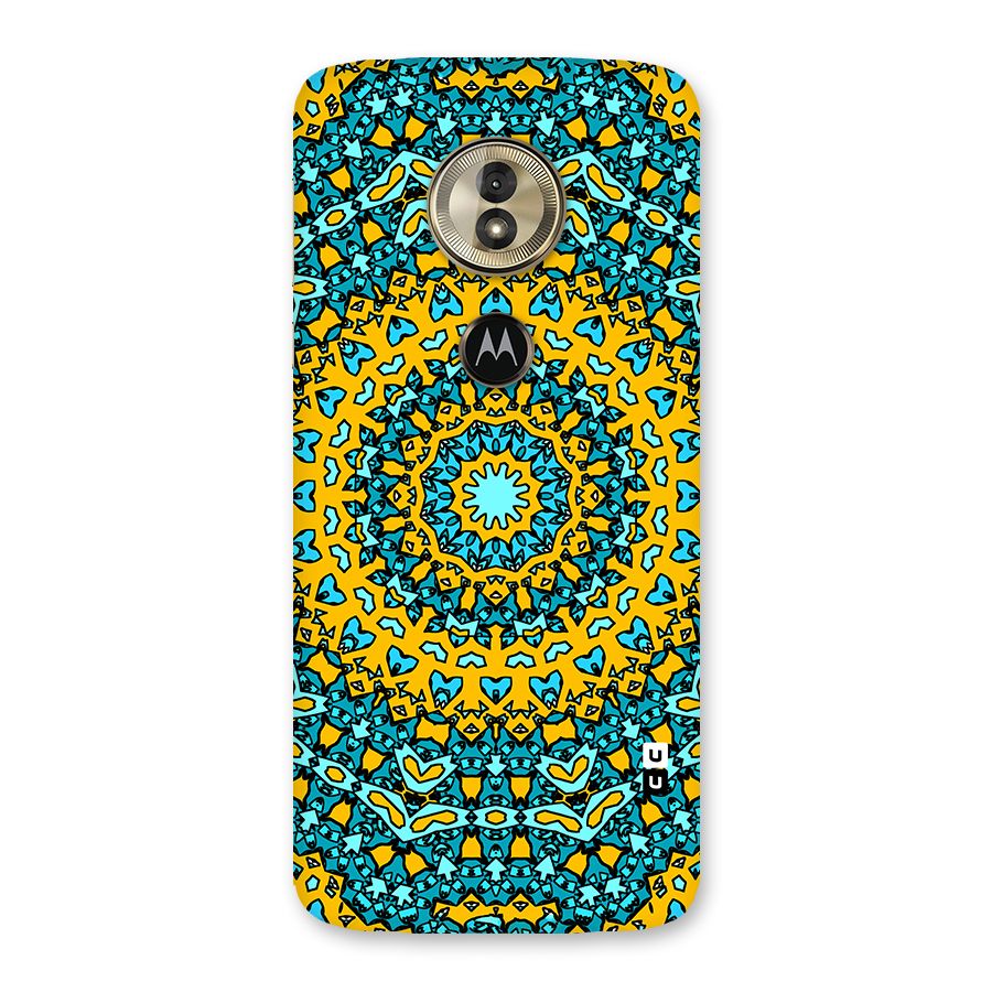 Digital Mandala Art Back Case for Moto G6 Play