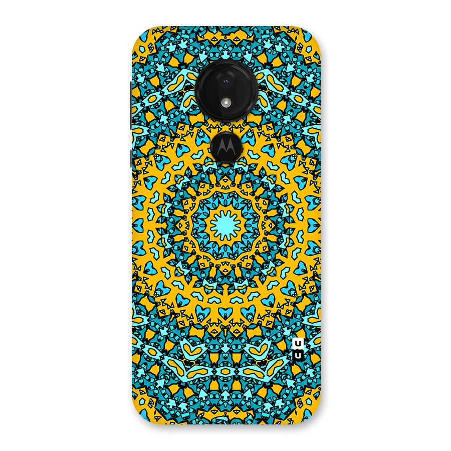 Digital Mandala Art Back Case for Moto G7 Power