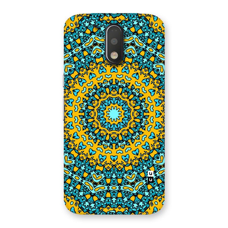 Digital Mandala Art Back Case for Motorola Moto G4 Plus