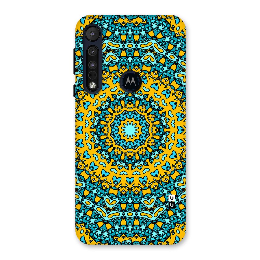 Digital Mandala Art Back Case for Motorola One Macro