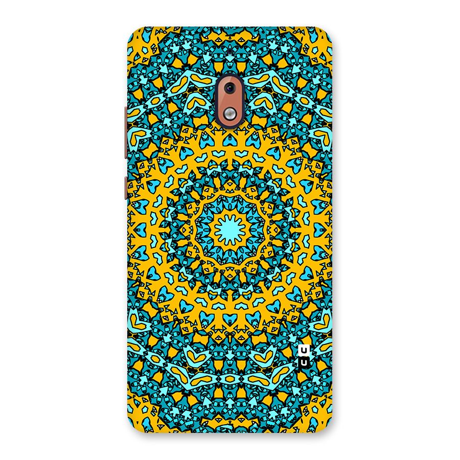 Digital Mandala Art Back Case for Nokia 2.1