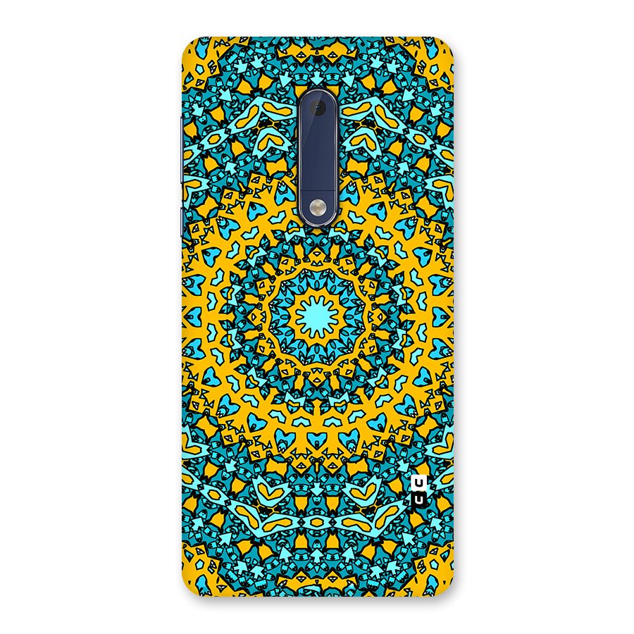 Digital Mandala Art Back Case for Nokia 5