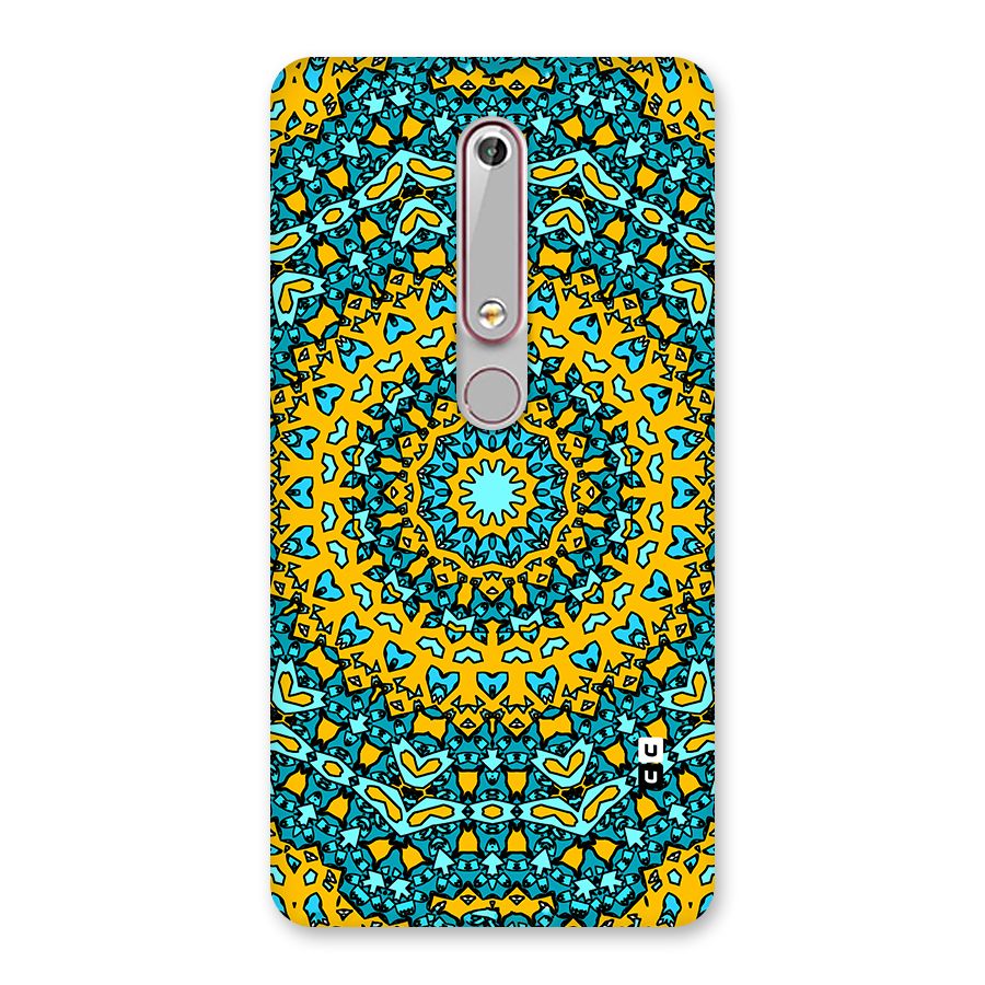 Digital Mandala Art Back Case for Nokia 6.1