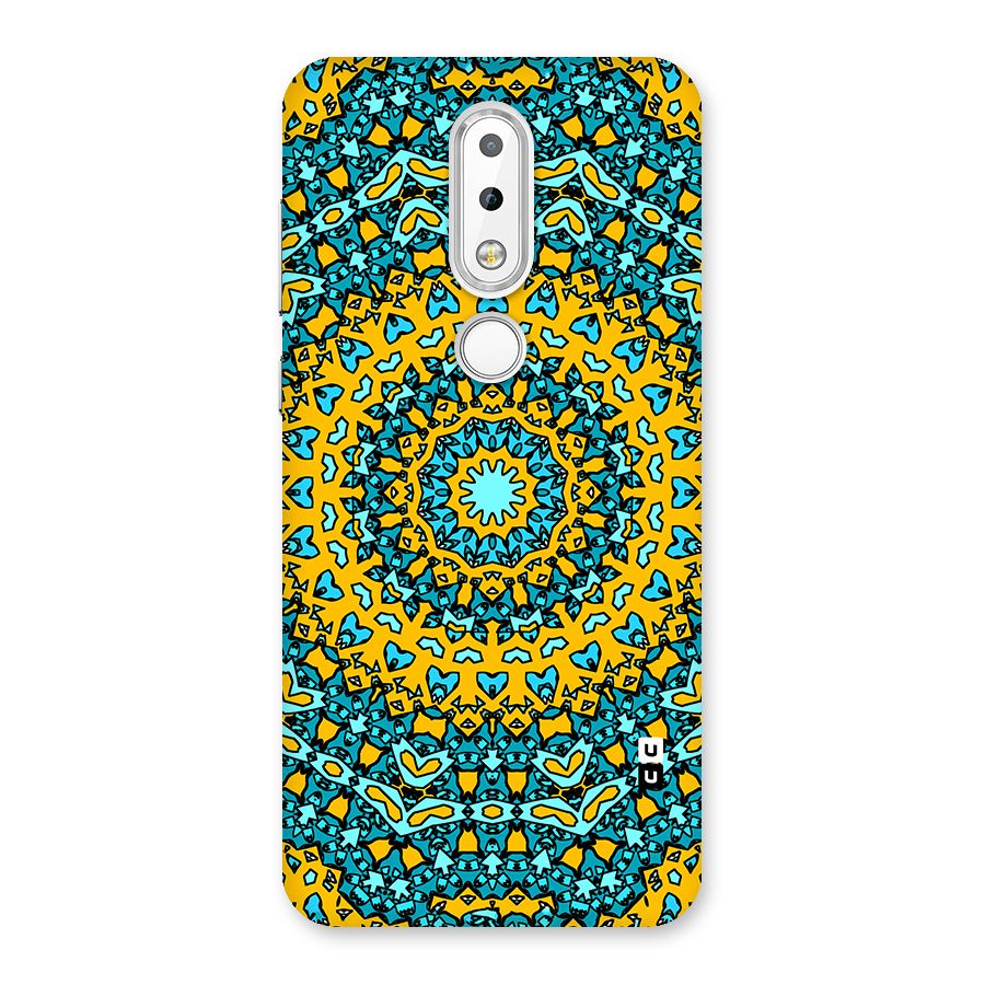 Digital Mandala Art Back Case for Nokia 6.1 Plus