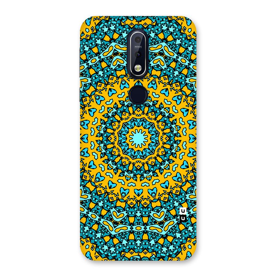 Digital Mandala Art Back Case for Nokia 7.1
