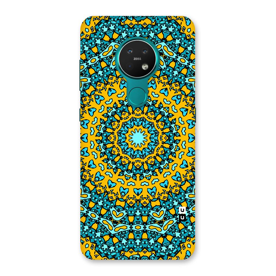 Digital Mandala Art Back Case for Nokia 7.2