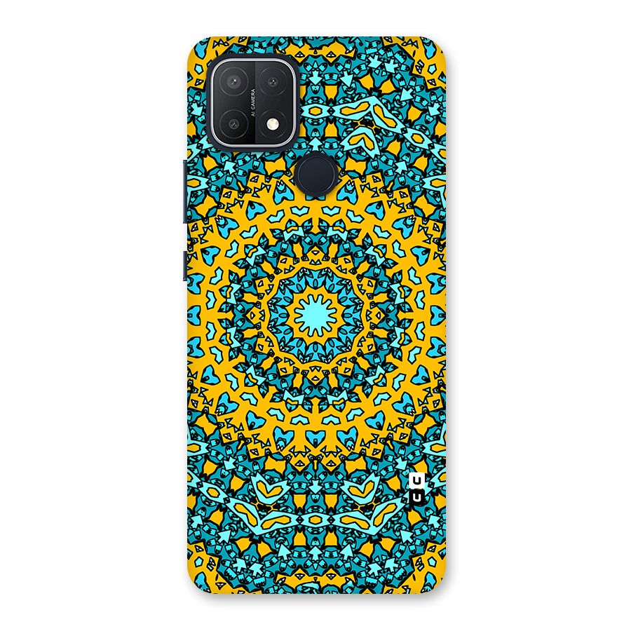 Digital Mandala Art Back Case for Oppo A15s