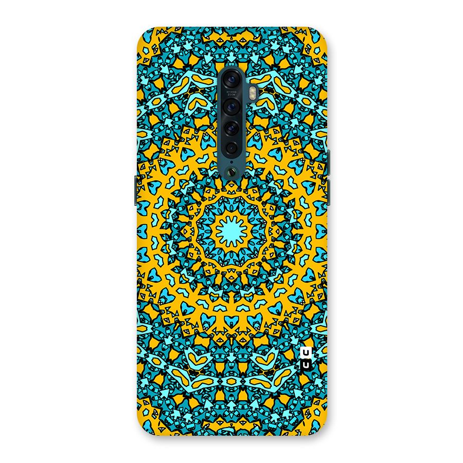 Digital Mandala Art Back Case for Oppo Reno2
