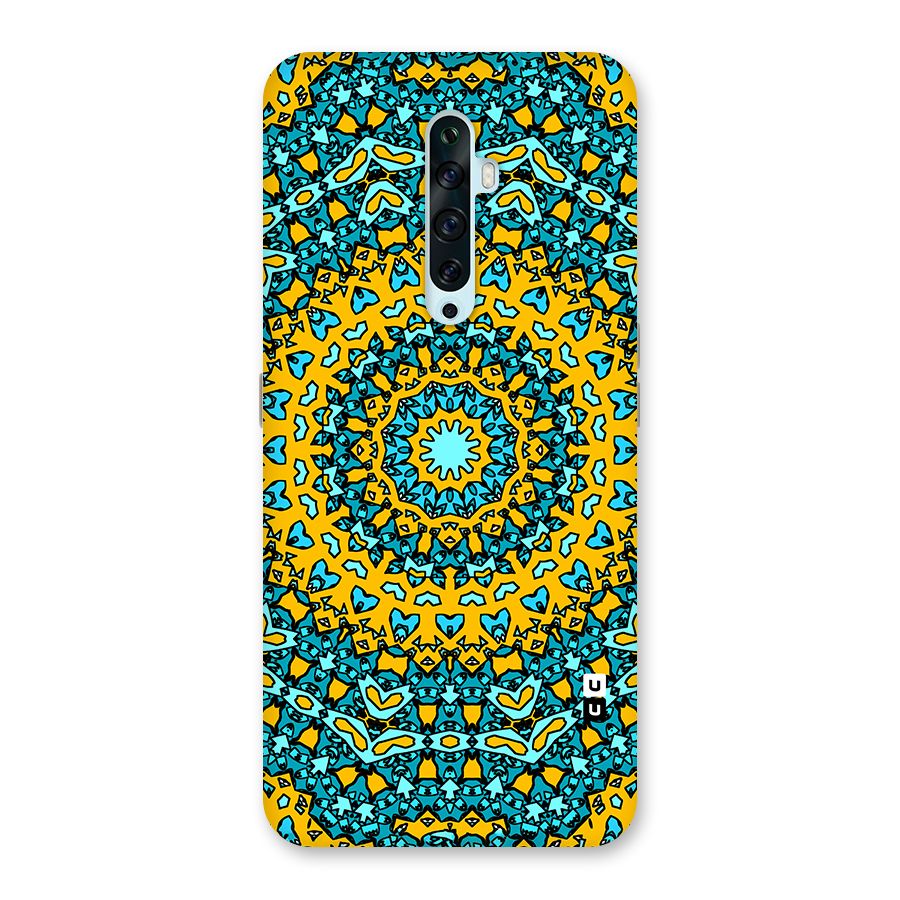 Digital Mandala Art Back Case for Oppo Reno2 Z