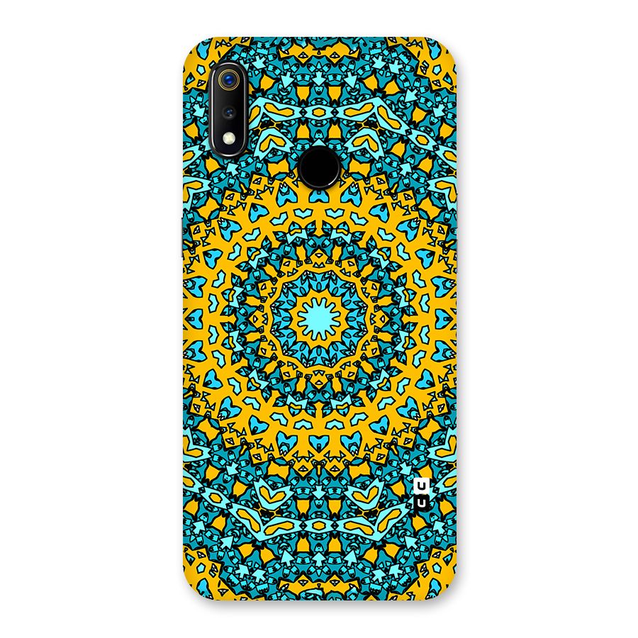 Digital Mandala Art Back Case for Realme 3