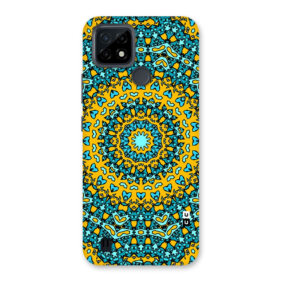 Digital Mandala Art Back Case for Realme C21