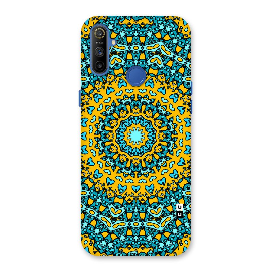Digital Mandala Art Back Case for Realme Narzo 10A