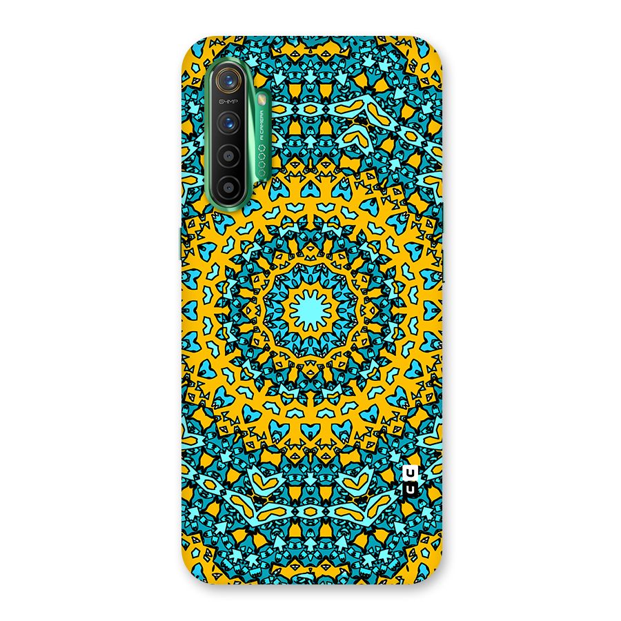 Digital Mandala Art Glass Back Case for Realme X2
