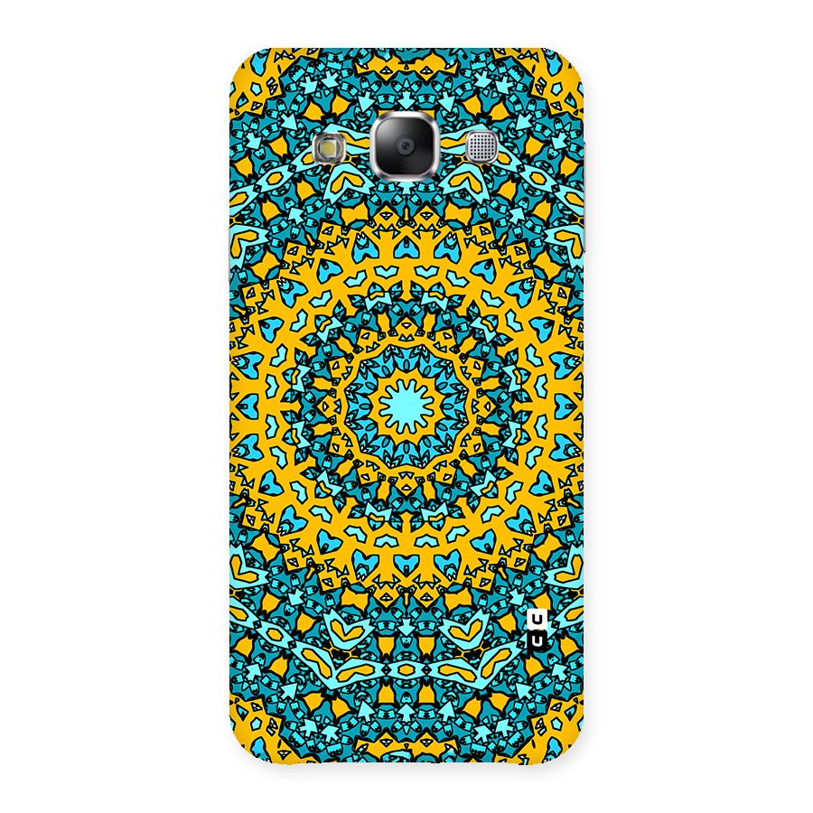 Digital Mandala Art Back Case for Samsung Galaxy E5