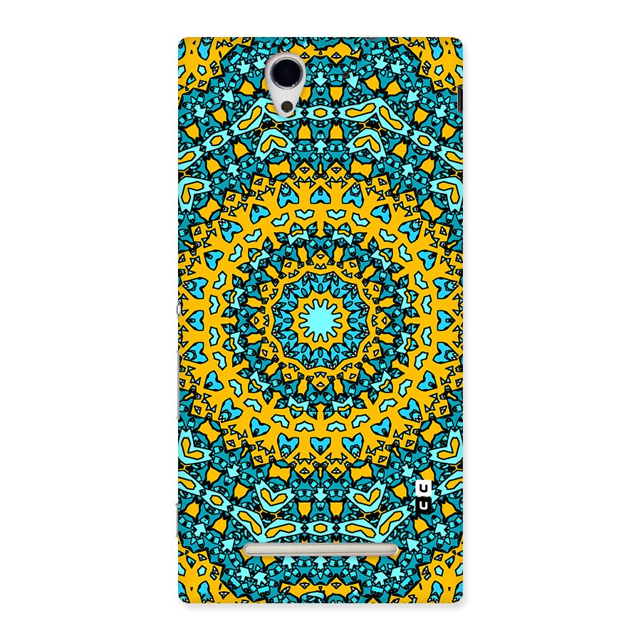 Digital Mandala Art Back Case for Sony Xperia C3