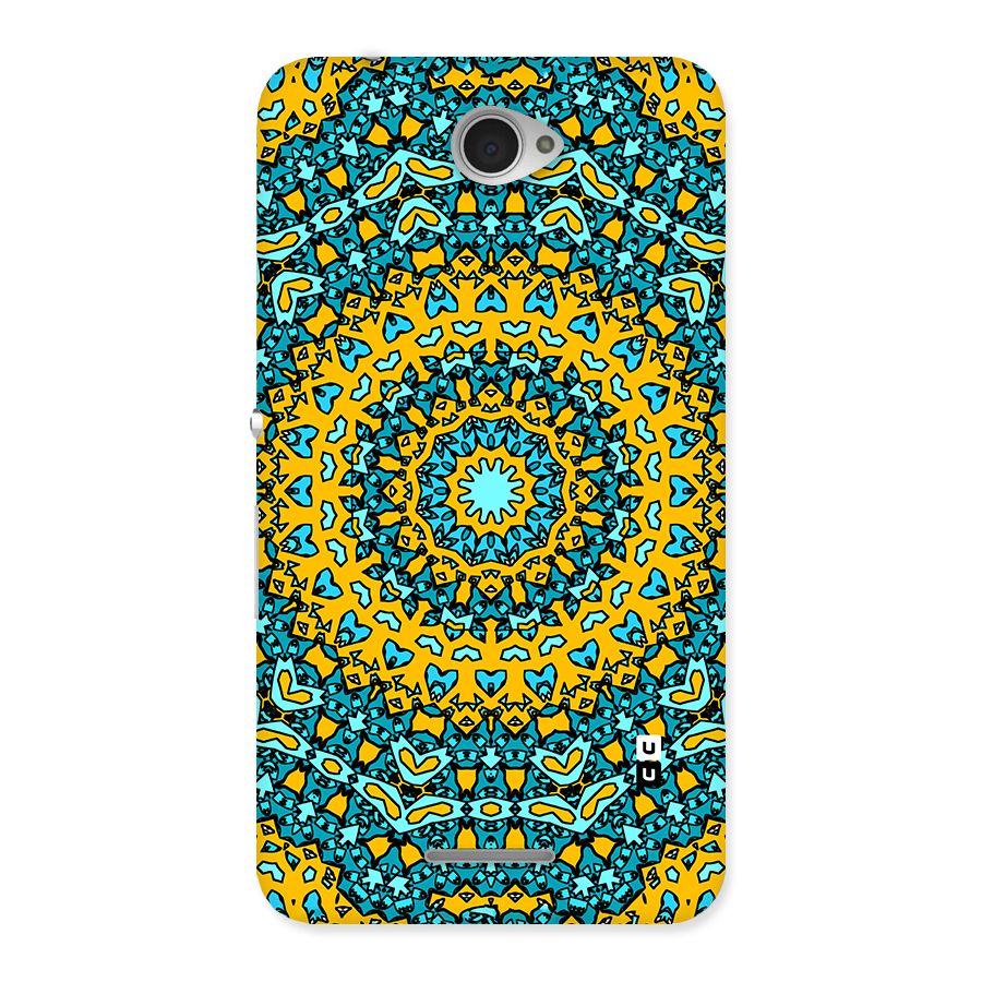 Digital Mandala Art Back Case for Sony Xperia E4